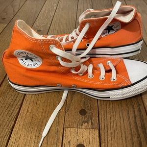 Orange converse!
